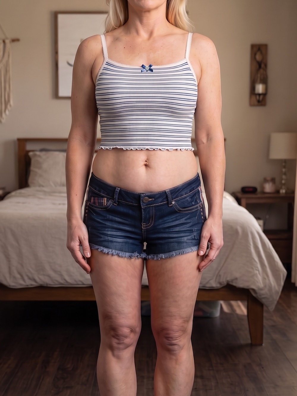 RUE 21 Low Rise Stretch Shorts - 3/4